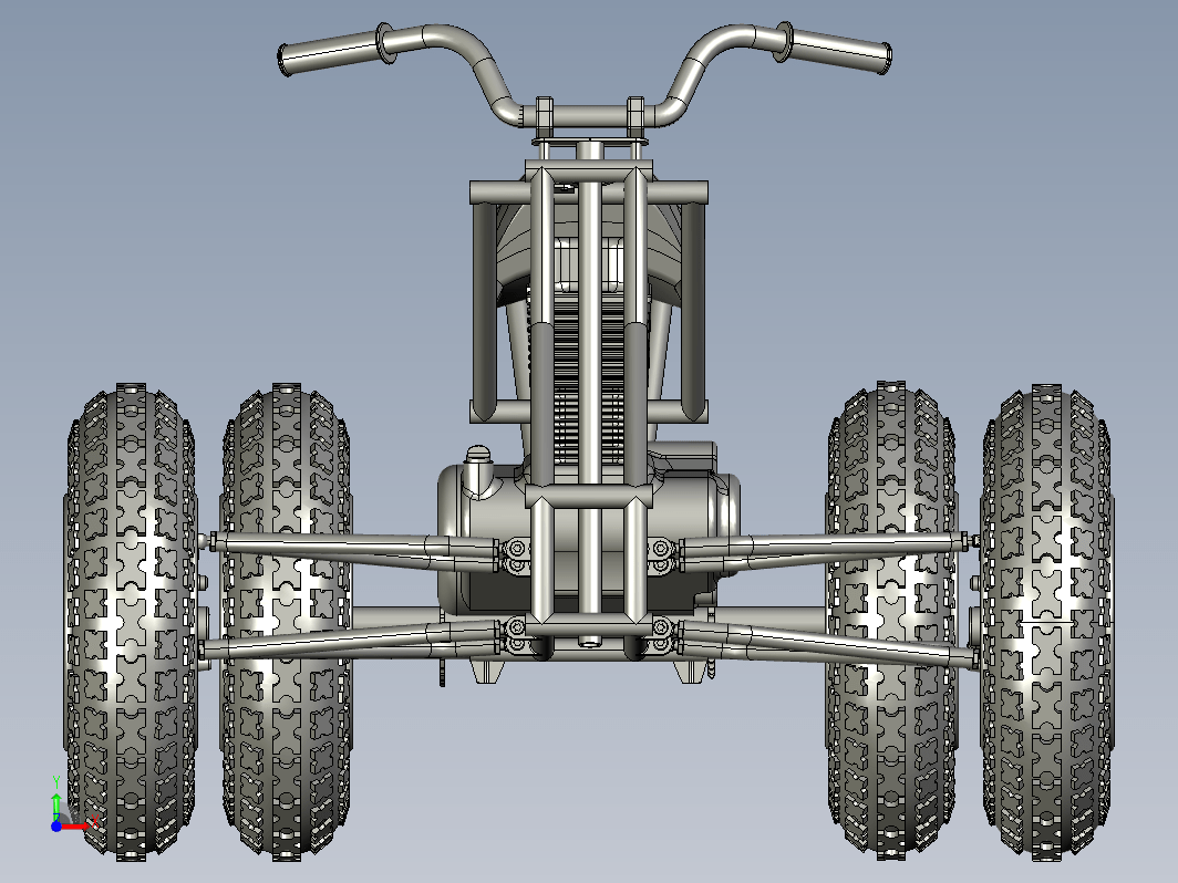 Quad Bike Assembly四轮车