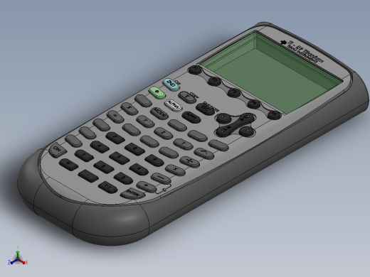 TI-89计算器造型外形缩略图