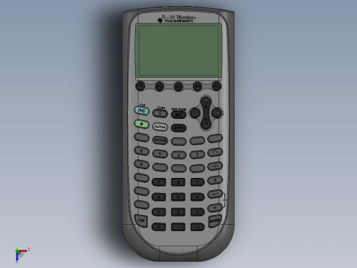 TI-89计算器造型外形缩略图