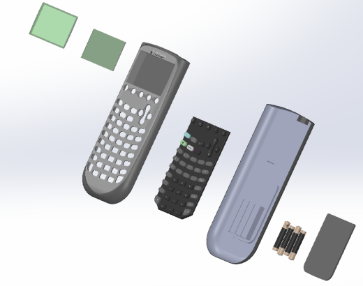TI-89计算器造型外形缩略图