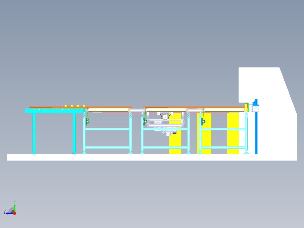 木材输送机 Wood conveyor