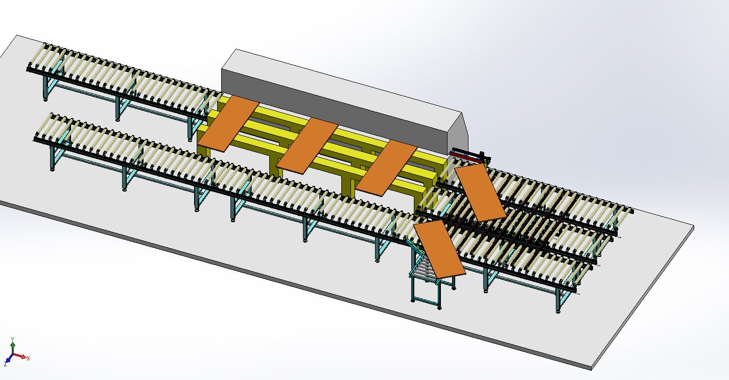 木材输送机 Wood conveyor