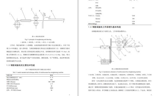 钢筋调直机设计+说明书缩略图