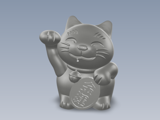 招财猫模型缩略图
