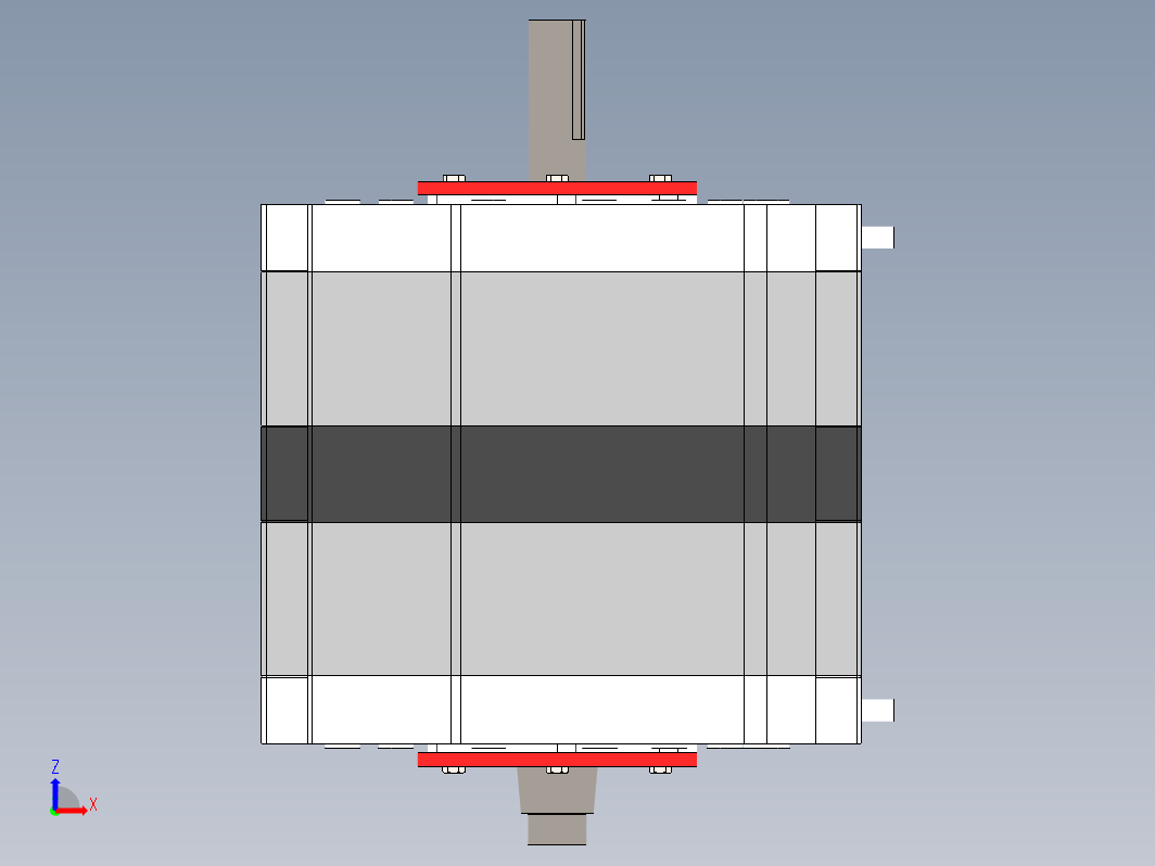 汪克尔转子发动机 Model of a Wankel Engine