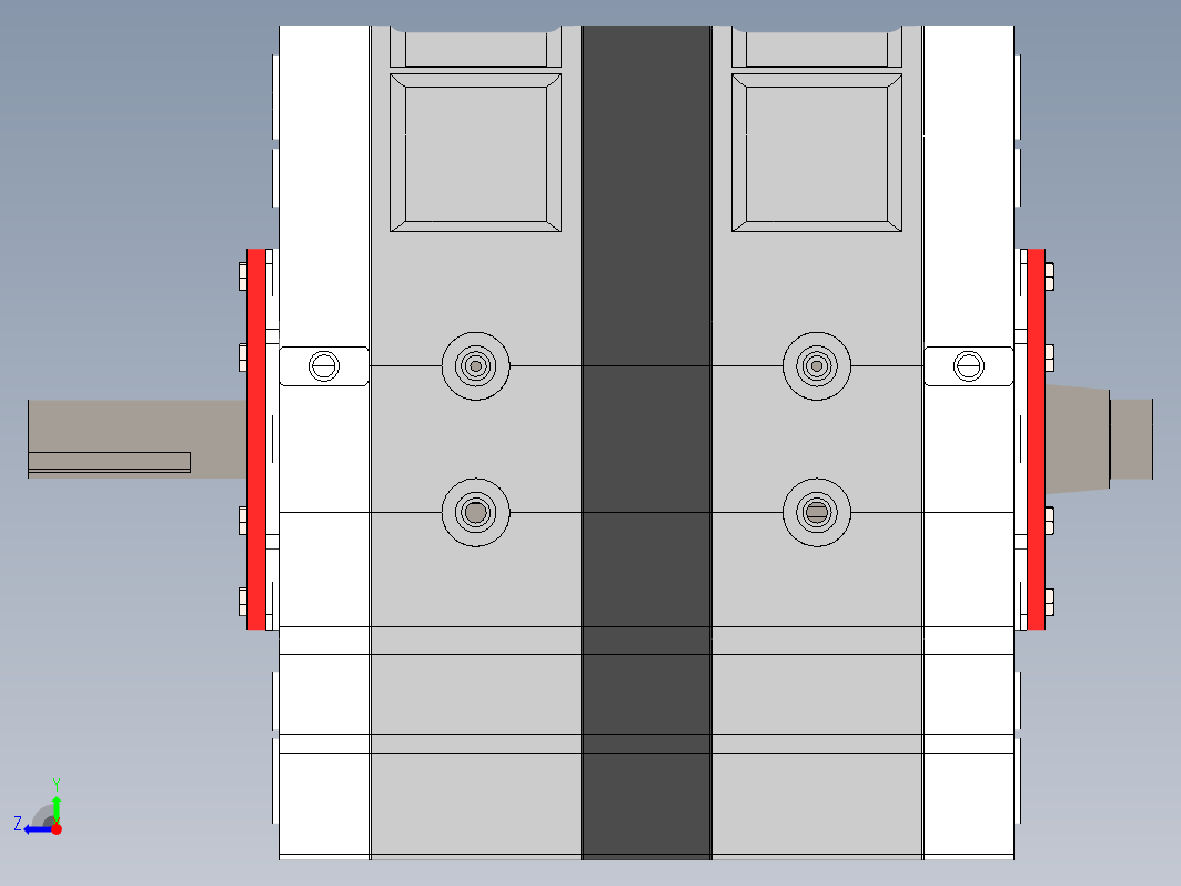 汪克尔转子发动机 Model of a Wankel Engine