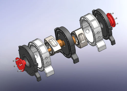 汪克尔转子发动机 Model of a Wankel Engine缩略图