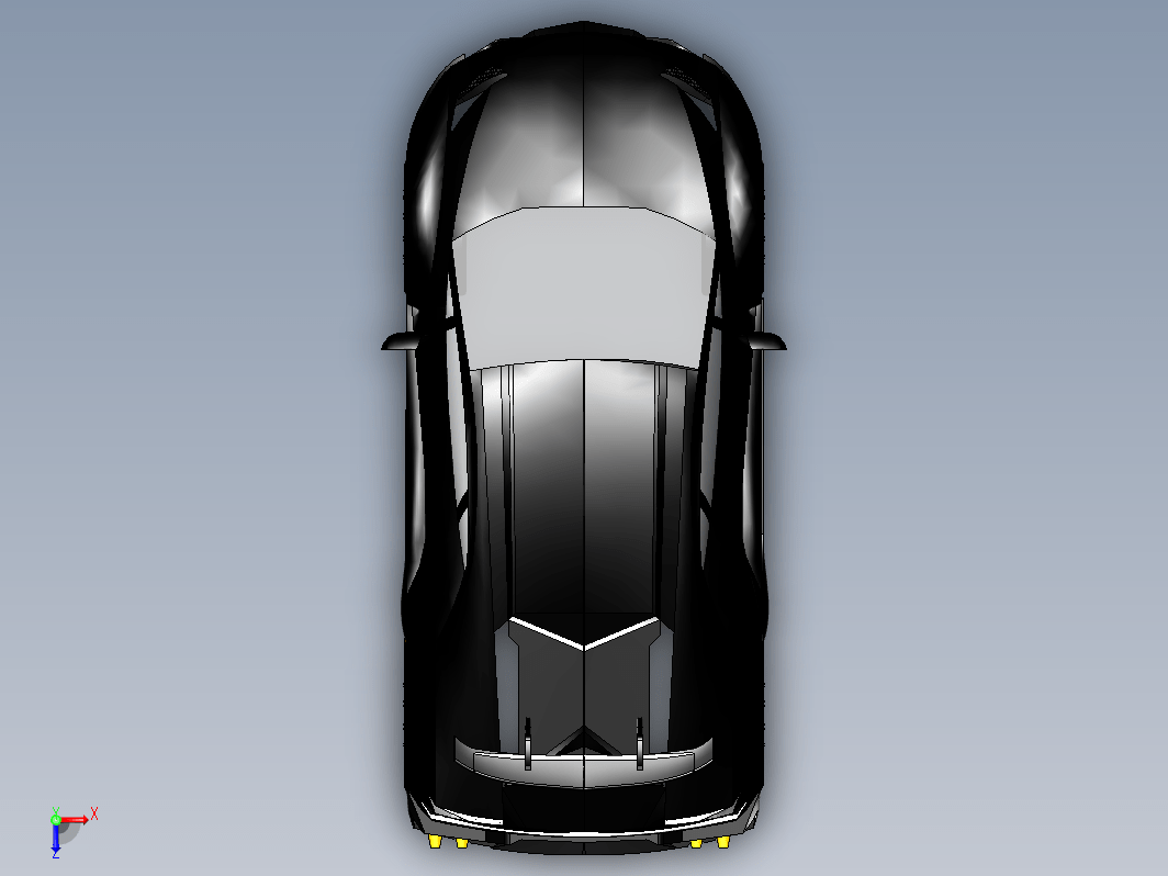 简易Lamborghini Huracan跑车