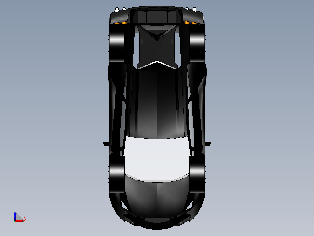 简易Lamborghini Huracan跑车