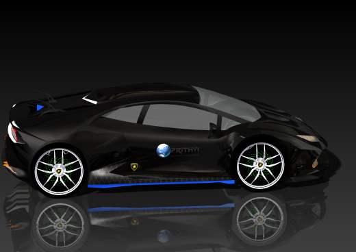 简易Lamborghini Huracan跑车缩略图