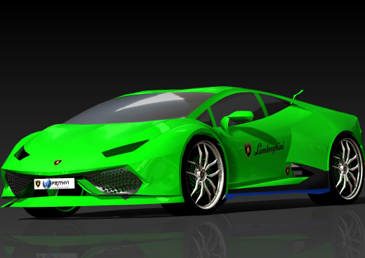 简易Lamborghini Huracan跑车缩略图