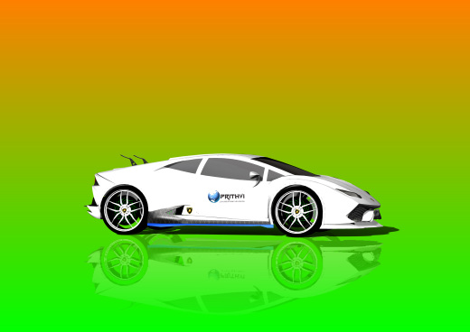 简易Lamborghini Huracan跑车缩略图