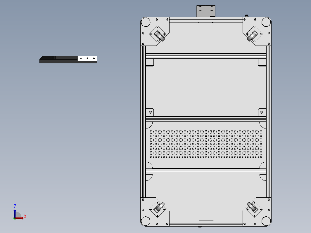 铝型材机架钣金造型-28