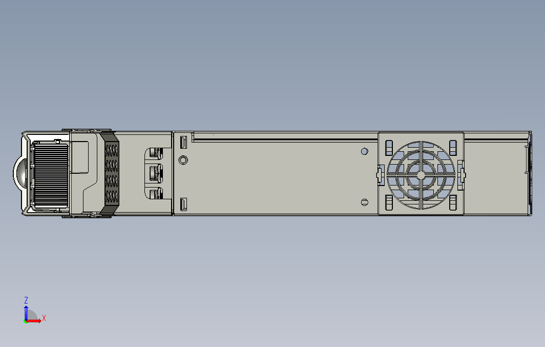 高性能多机传动驱动器STEP_B00(MD810-50M4T7.5G201+整机外形图)