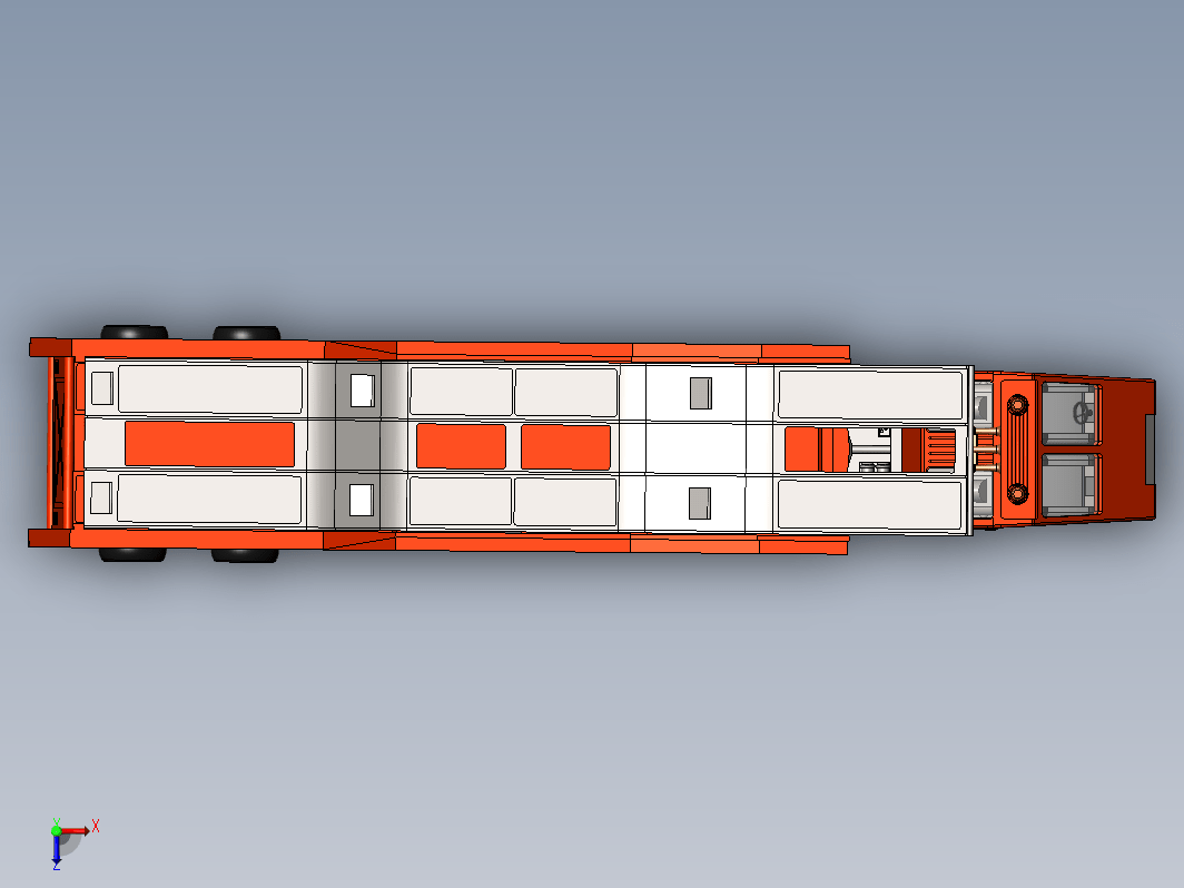 运货车玩具车模型