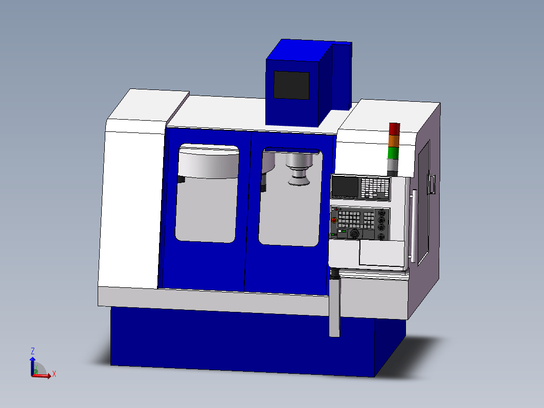 JCS-018立时加工中心主轴箱及进给系统设计 CAD+说明书