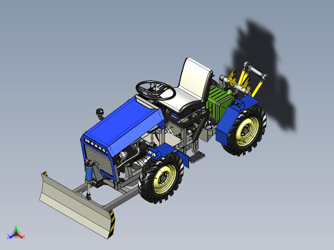 minitractor-4x4小型拖拉机