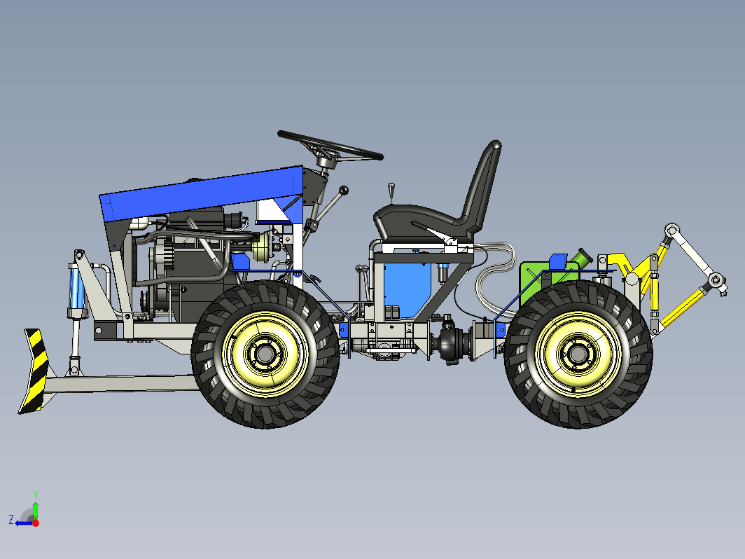 minitractor-4x4小型拖拉机