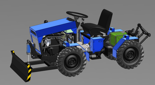 minitractor-4x4小型拖拉机缩略图