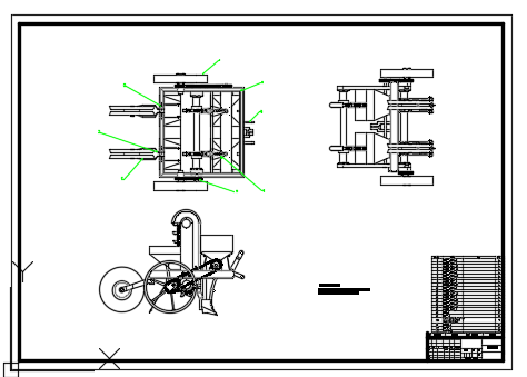 马铃薯（土豆）播种机（CAD）缩略图