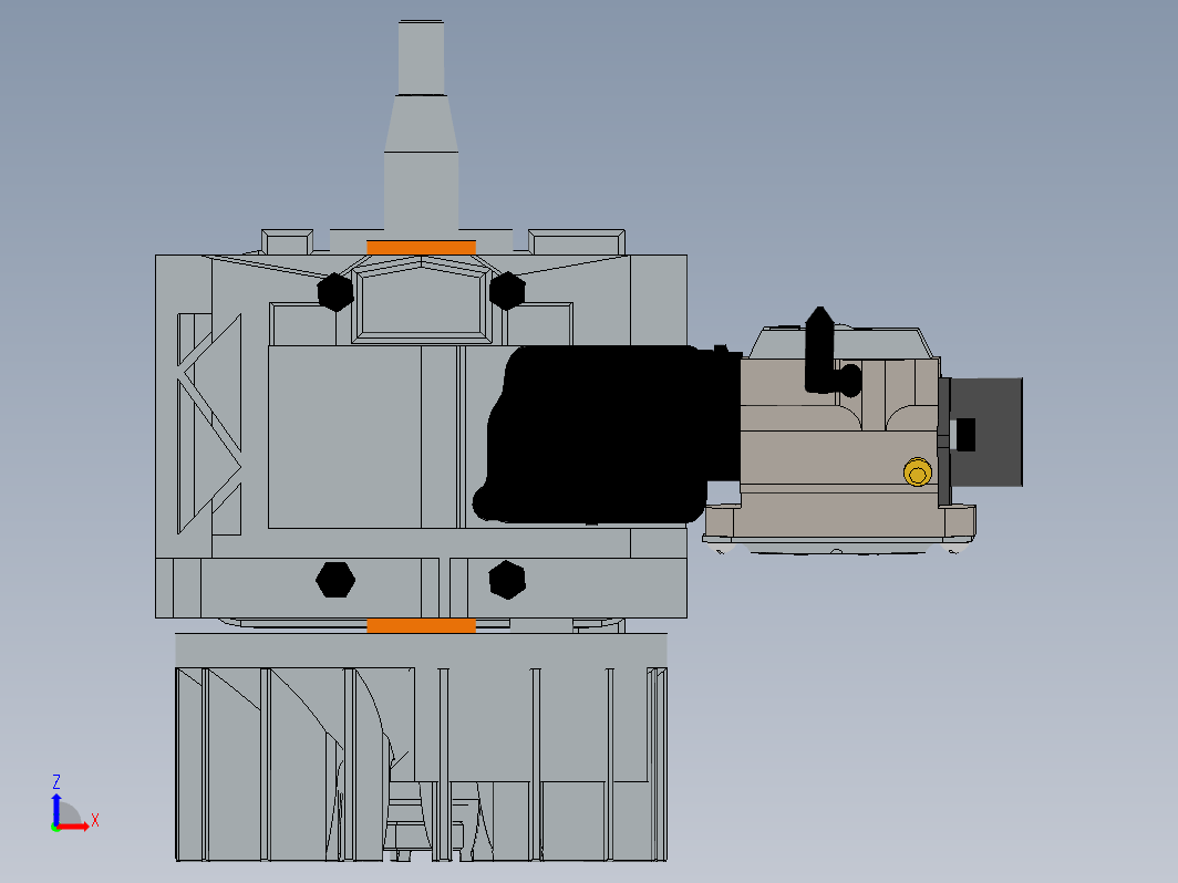 二冲程发动机结构 Two-stroke engine