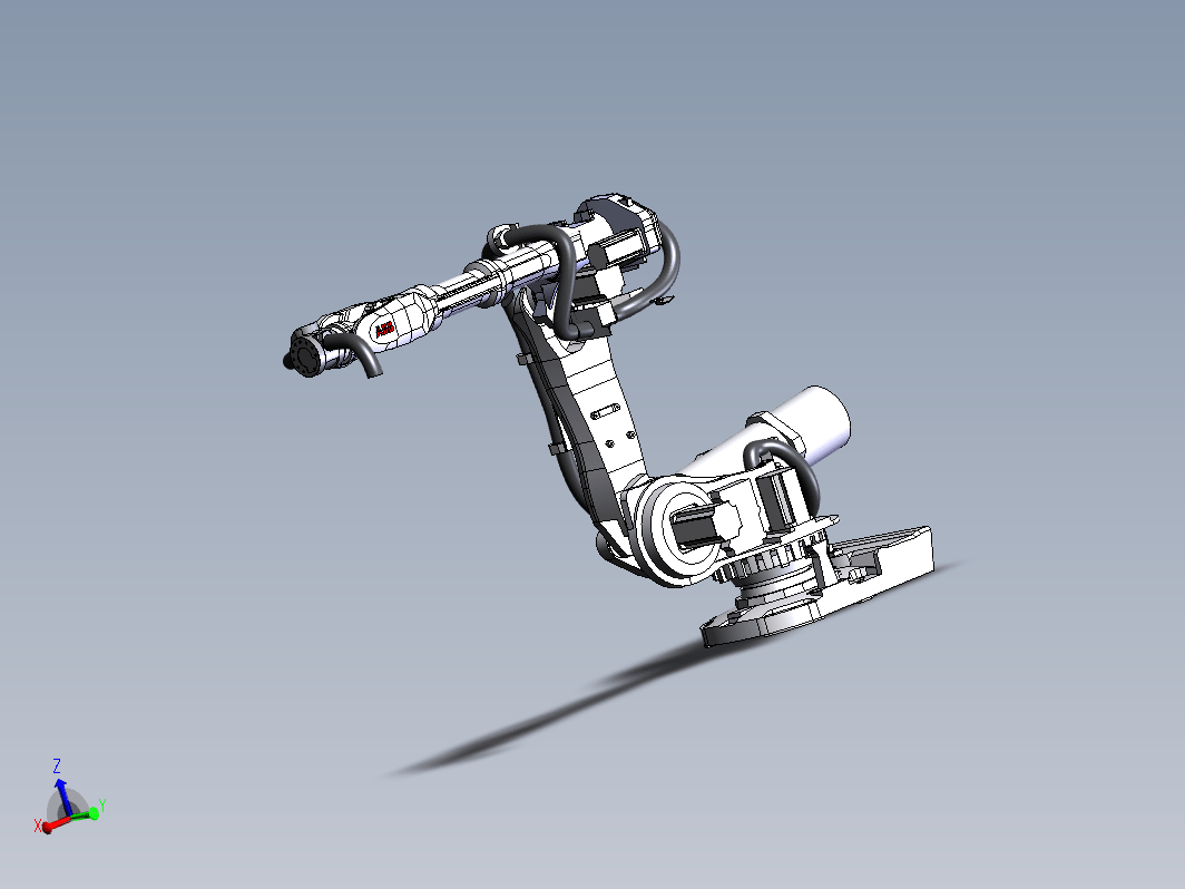X ABB全机器人模型三维
