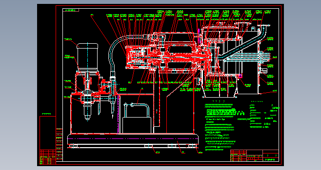 F0118-P-500离心机CAD总图