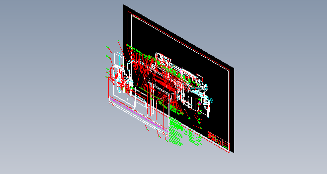 F0118-P-500离心机CAD总图