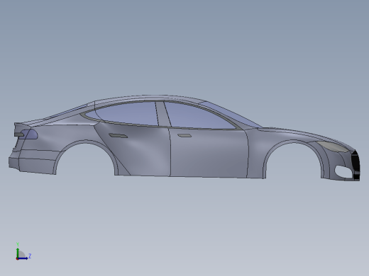特斯拉tesla model s车壳缩略图