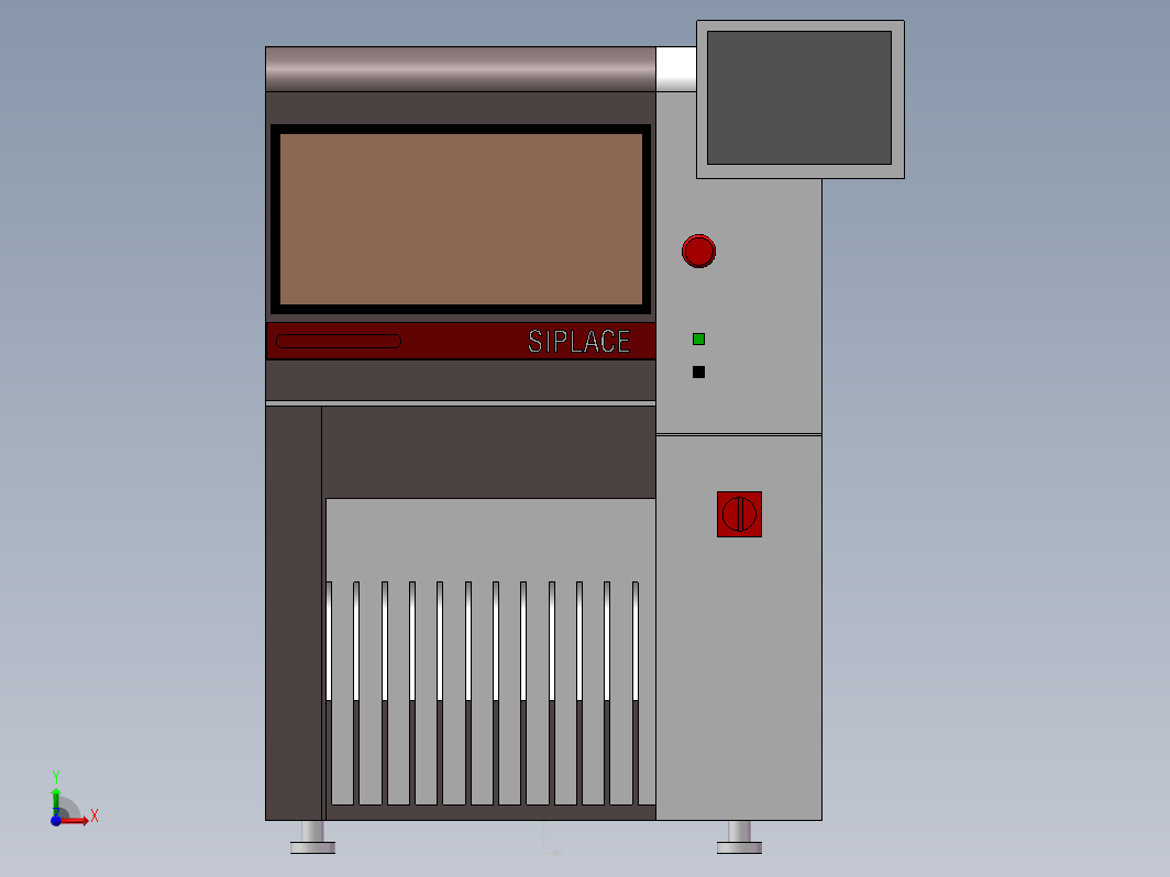 SMT产线模型-泛用贴片机