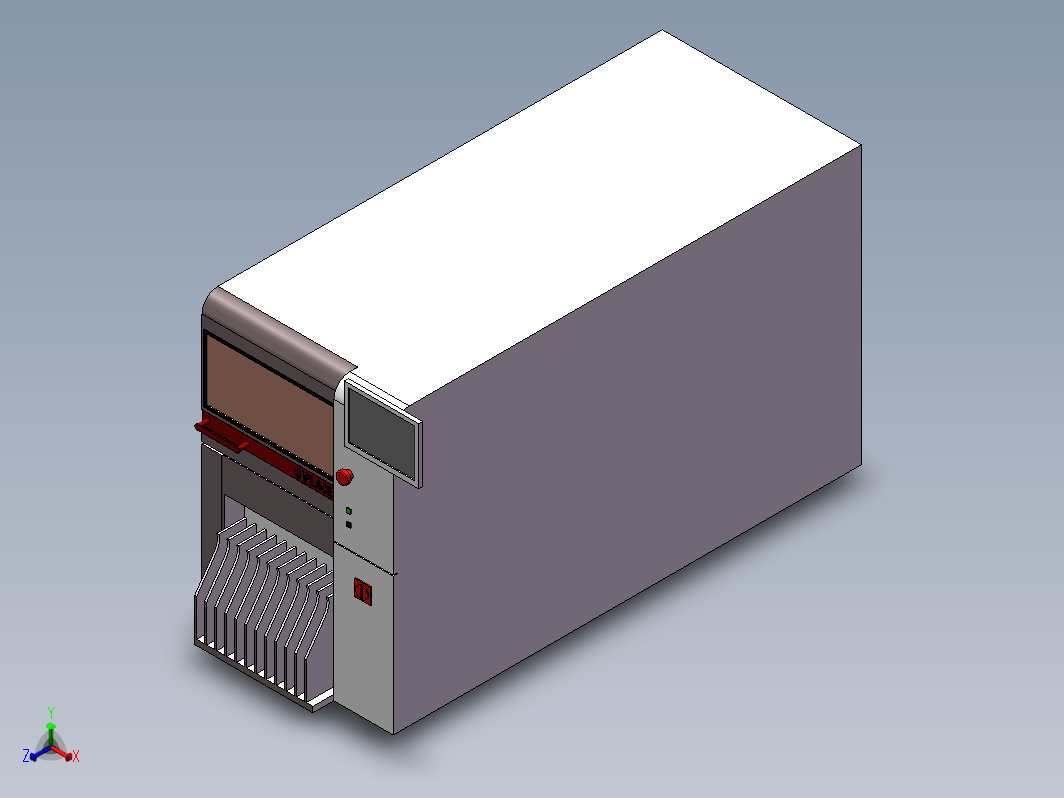 SMT产线模型-泛用贴片机