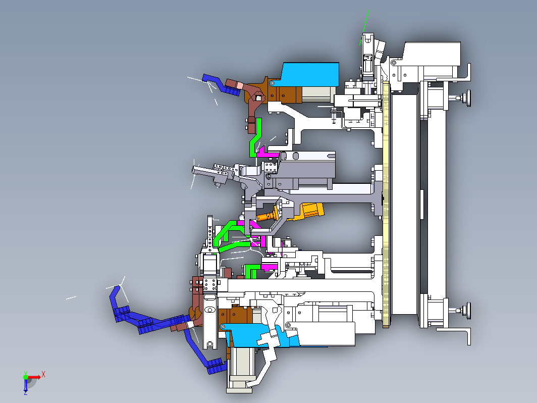 汽车车身焊接夹具