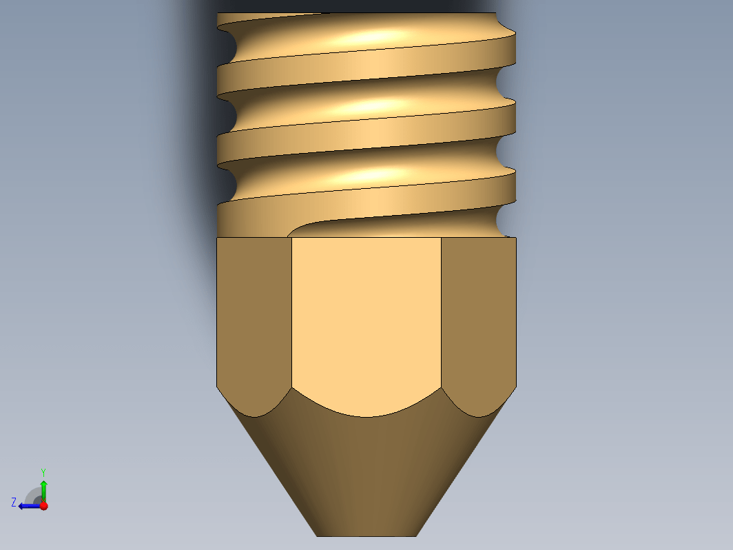 3D打印机喷嘴0.4