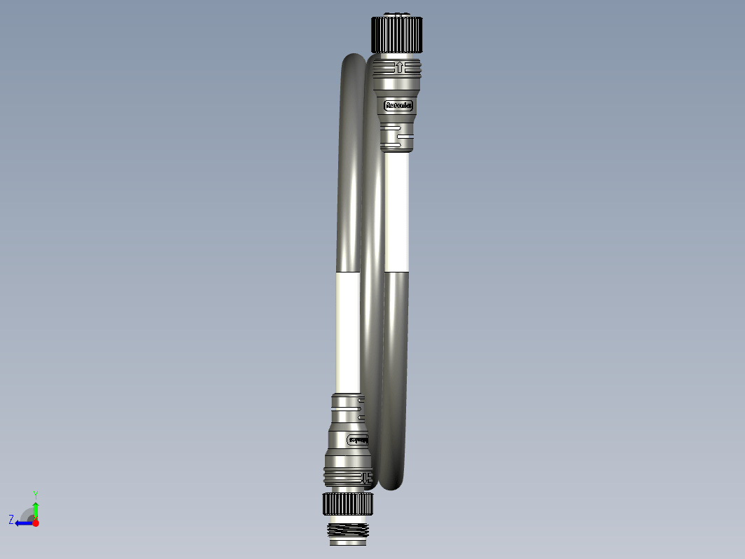 M12A-码5针设备网线