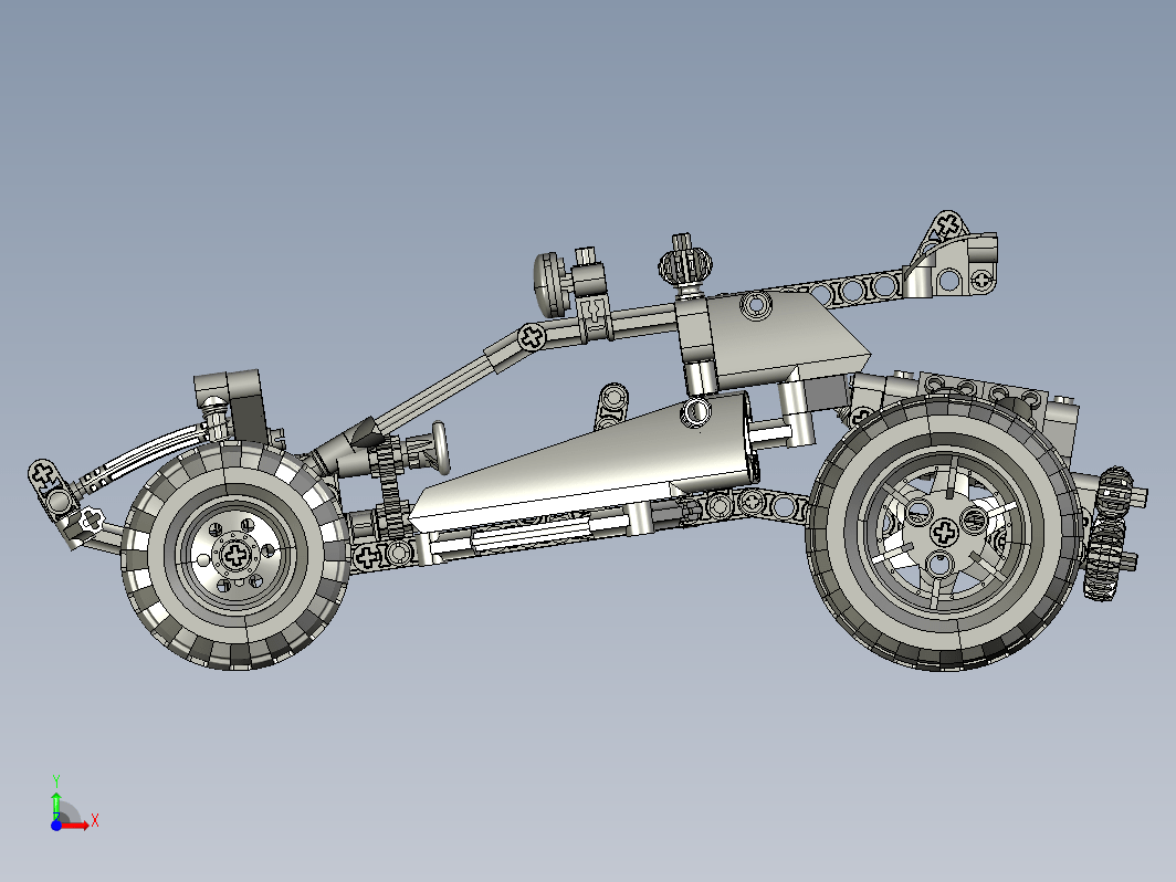 乐高Lego Technic 8048越野车