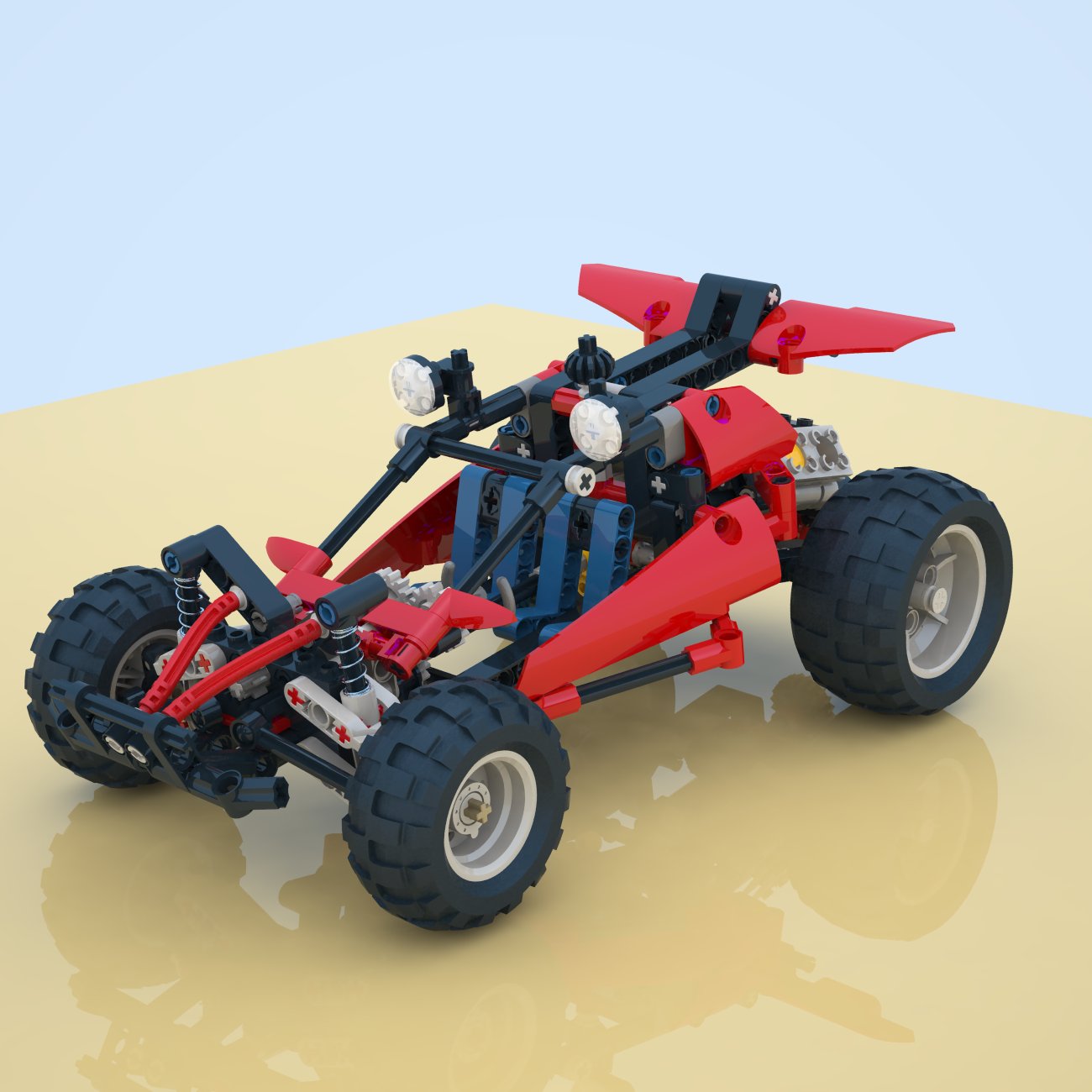 乐高Lego Technic 8048越野车