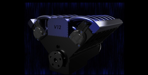 V12汽车发动机图纸缩略图