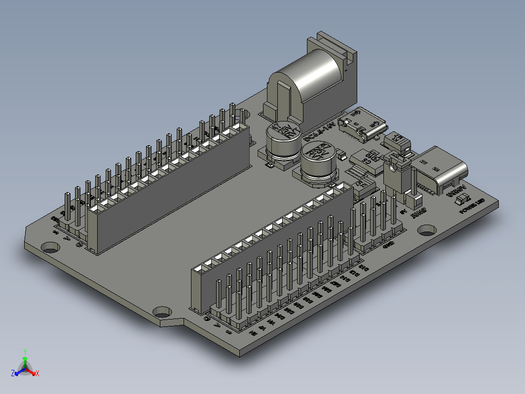 ESP32-DEBTUC型USB微型USB扩展板