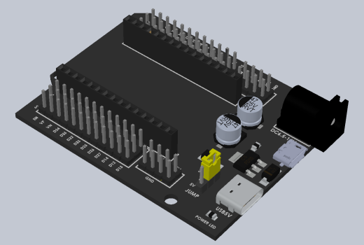 ESP32-DEBTUC型USB微型USB扩展板缩略图