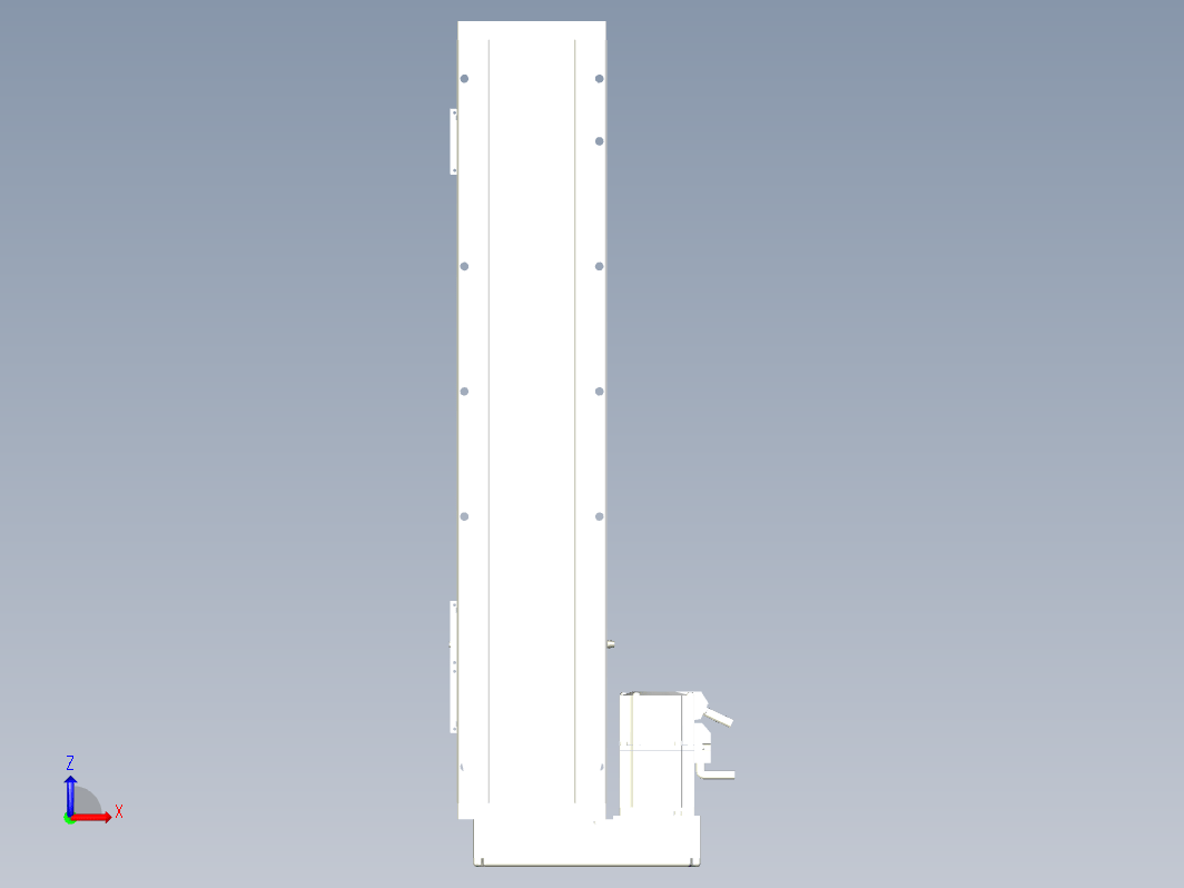 轨道内嵌式螺杆滑台KGH12-400-BR-400W-C4