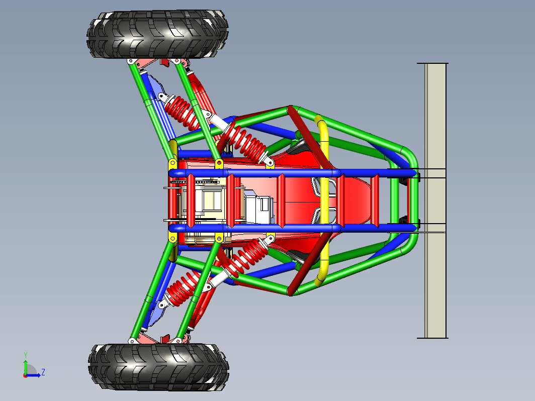 kartcross 250卡丁钢管赛车结构