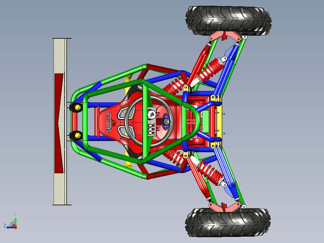 kartcross 250卡丁钢管赛车结构