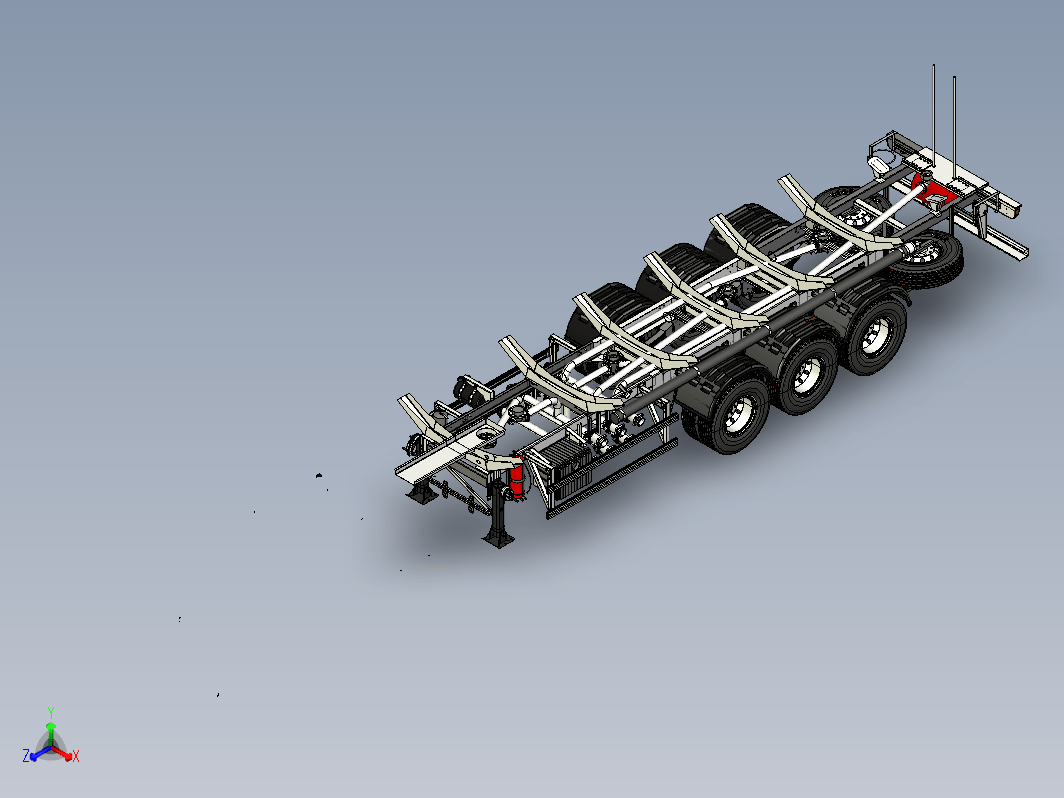 拖车底盘 Trailer chassis