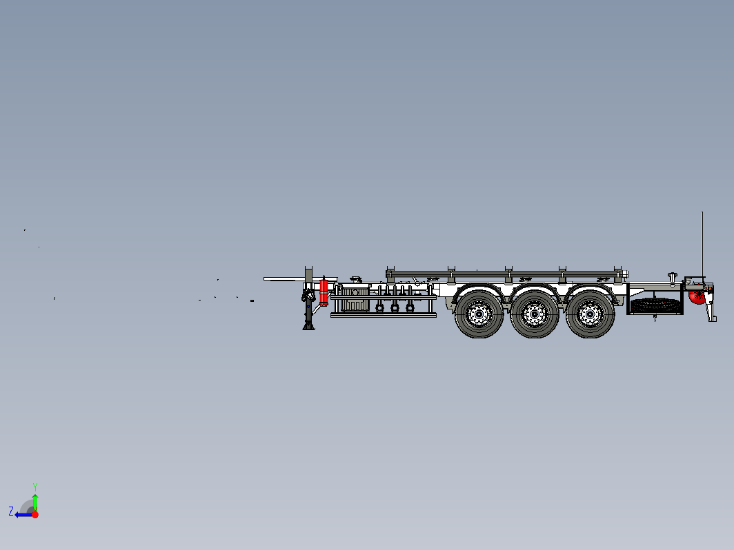 拖车底盘 Trailer chassis