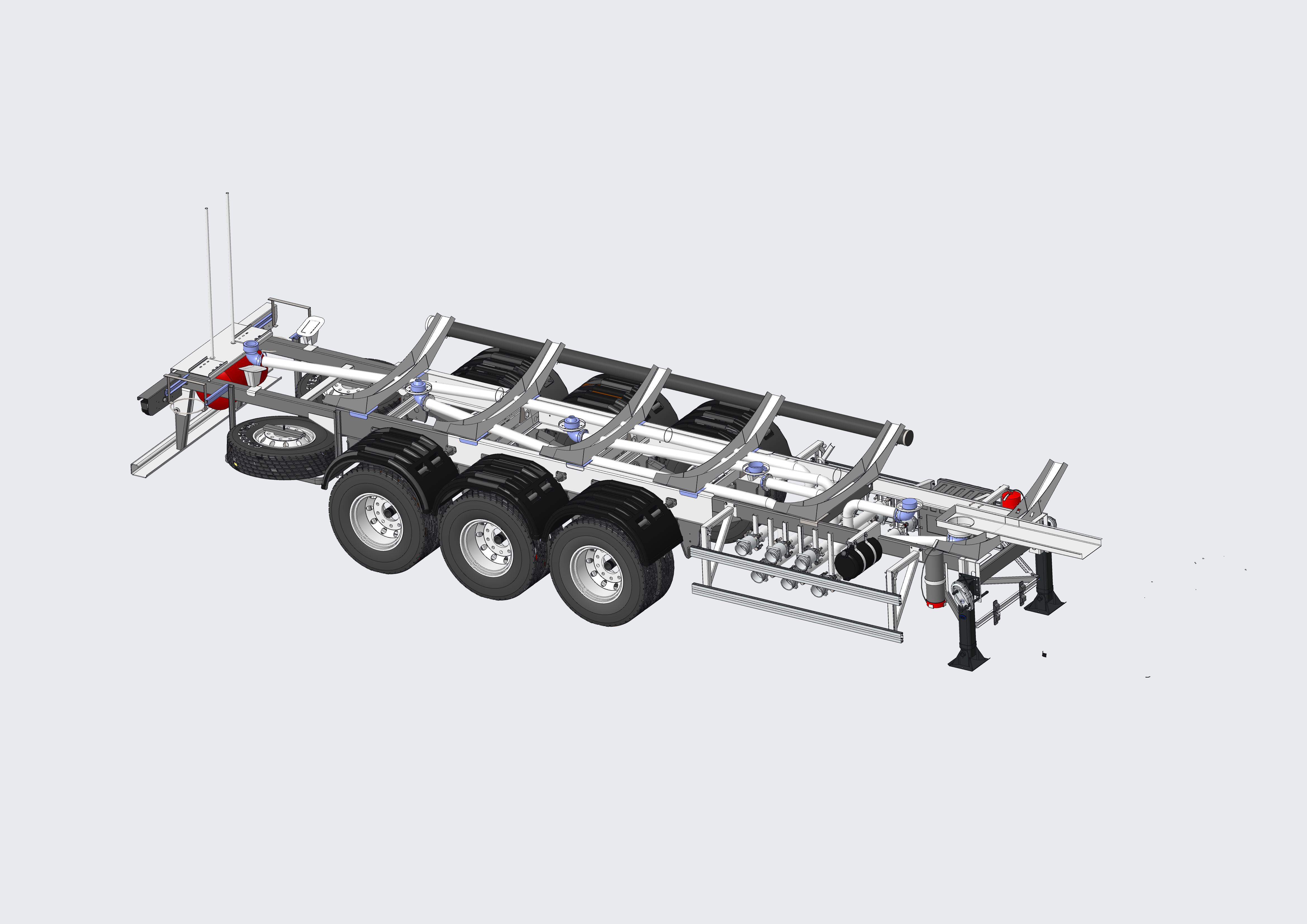 拖车底盘 Trailer chassis