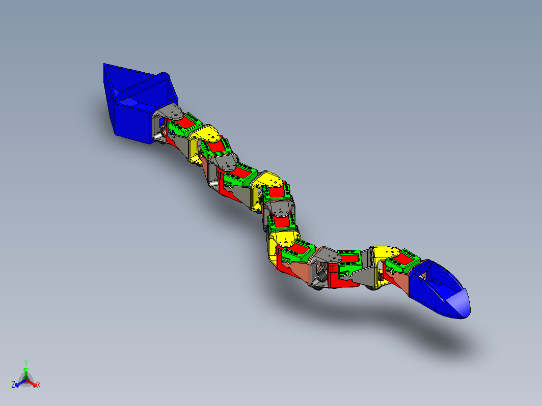 snake蛇形关节机器人