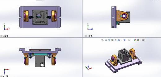 减速箱体镗孔夹具设计缩略图