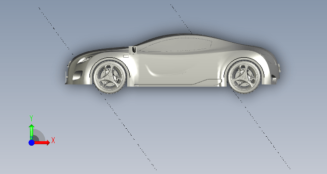 F0122-Proe汽车模型