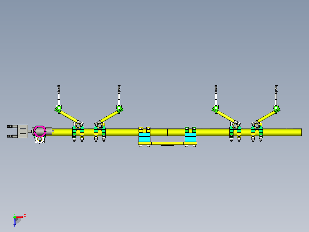 柔性真空吸盘夹具设计模型