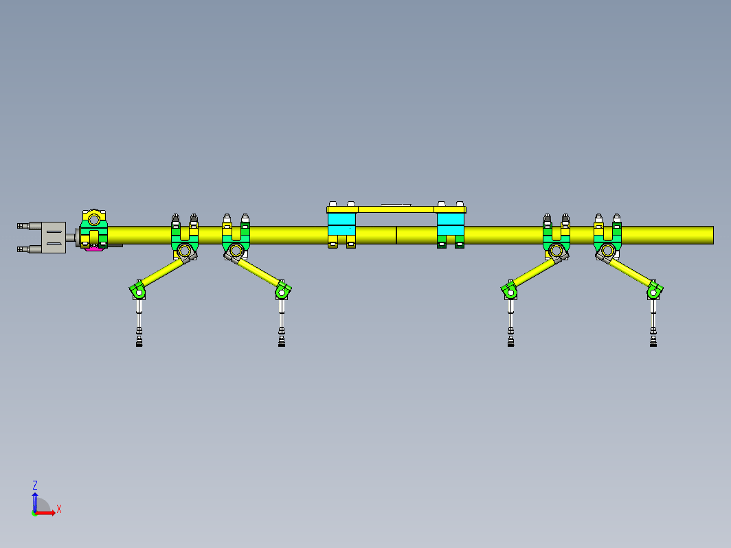 柔性真空吸盘夹具设计模型